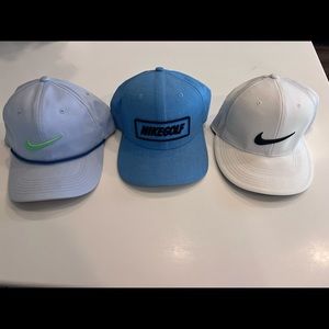 3 Men’s Nike Golf Hats